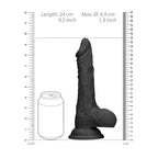 Shots Toys REALROCK Realistic Dong With Balls 22.9cm Shots Toys