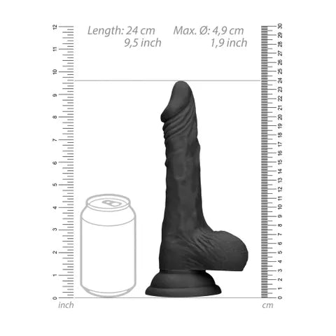 Shots Toys REALROCK Realistic Dong With Balls 22.9cm Shots Toys