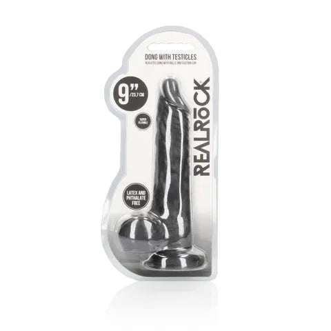 Shots Toys REALROCK Realistic Dong With Balls 22.9cm Shots Toys