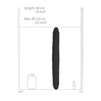 Shots Toys REALROCK Double Dildo 46cm Shots Toys