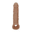 Shots Toys REALROCK Realistic Penis Extension Sleeve With Rings 20.3cm Shots Toys