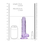 Shots Toys REALROCK Realistic Dildo With Balls 17.8cm Shots Toys