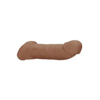 REALROCK 9 Inch Realistic Penis Extender With Rings Tan 22.9cm Shots Toys