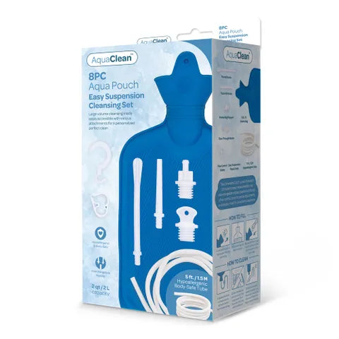 XGEN Products AquaClean Aqua Pouch Easy Suspension Cleaning Set 8 Piece Kit XGEN Products