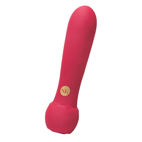 XGEN Products Secret Kisses Rosegasm Petal Play Mini Bullet Vibrator With Wireless Remote Secondary image