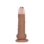 Shots Toys REALROCK Metal Head USB Rechargeable Vibrating Dildo With Wireless Remote 16.2 cm Shots Toys