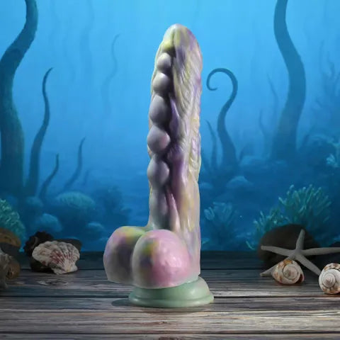 Gender X MONSTER'S BALL USB Rechargeable Vibrating and Thrusting Fantasy Dildo With Wireless Remote Gender X