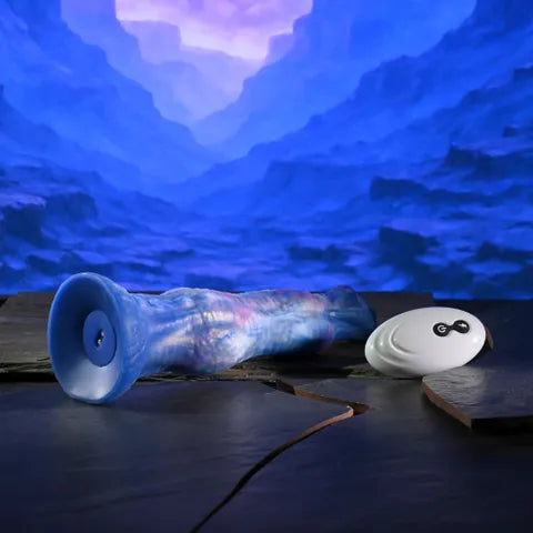 Gender X WILDEST DREAMS USB Rechargeable Vibrating and Thrusting Fantasy Dildo With Wireless Remote Gender X