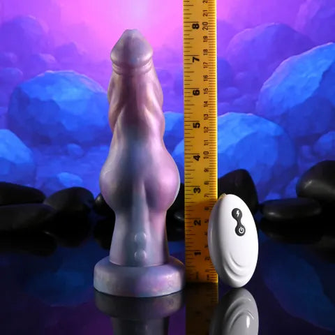 Gender X IMAGINARY FRIEND USB Rechargeable Vibrating Fantasy Dildo With Wireless Remote Purple / Pink Gender X