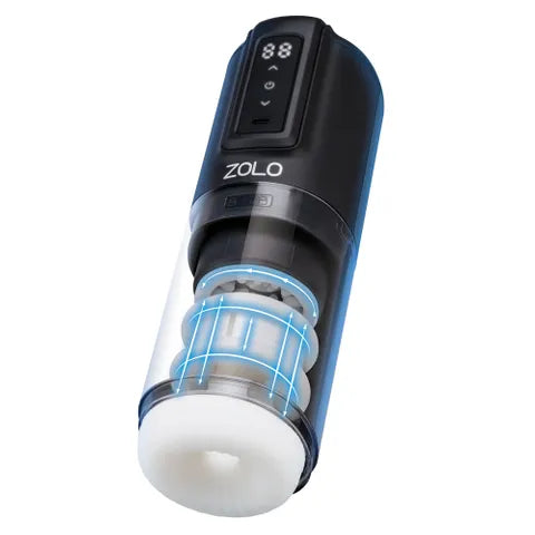 Zolo Hawk Tuah USB Rechargeable Thrusting & Rotating Automatic Male Stroker Zolo