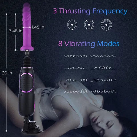 Hismith Pro Traveler 2.0 Mains Powered Portable Sex Machine With App Control & Remote Hismith
