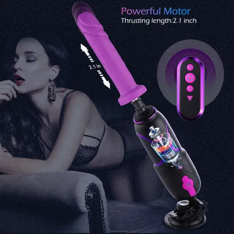 Hismith Pro Traveler 2.0 Mains Powered Portable Sex Machine With App Control & Remote Hismith