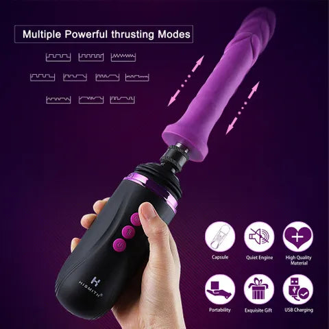 Hismith Capsule Rechargeable Portable Sex Machine With App Control Hismith