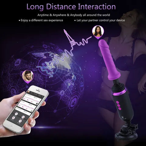 Hismith Capsule Rechargeable Portable Sex Machine With App Control Hismith