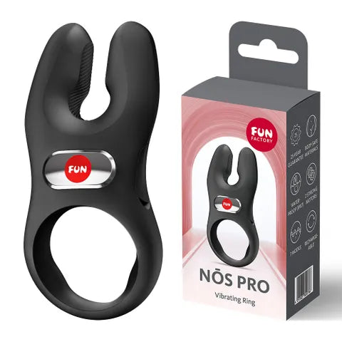 Fun Factory NOS PRO USB C Rechargeable Vibrating Cock Ring Fun Factory