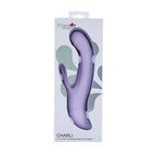 Maia CHARLI USB Rechargeable Flapping & Tapping Rabbit Vibrator Lavender 22.9 cm Maia Toys