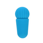 Maia INDI USB Rechargeable Mini Vibrating Wand Blue 7.6 cm Maia Toys