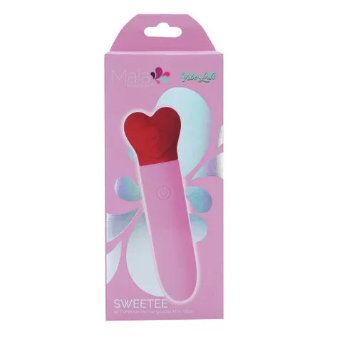 Maia Sweetee USB Rechargeable Bullet Vibrator 11.1cm Pink / Red Maia Toys