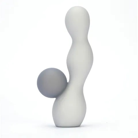 Maia PRESLEY USB Rechargeable Rabbit Vibrator Grey 15.2 cm Maia Toys Main image