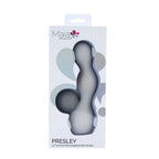 Maia PRESLEY USB Rechargeable Rabbit Vibrator Grey 15.2 cm Maia Toys