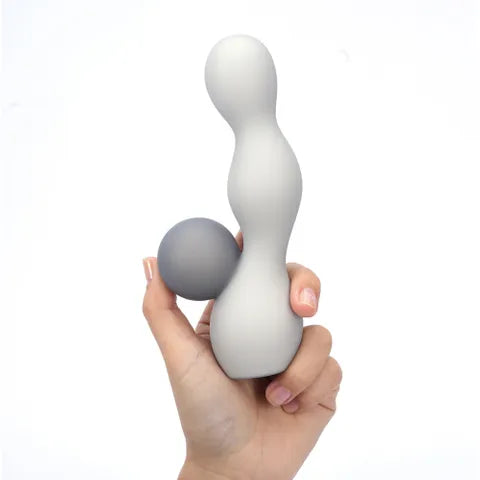Maia PRESLEY USB Rechargeable Rabbit Vibrator Grey 15.2 cm Maia Toys
