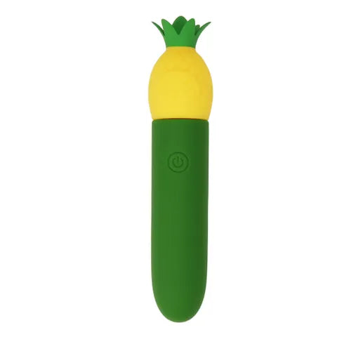 Maia Pina USB Rechargeable Bullet Vibrator 11.1cm Green / Yellow Maia Toys
