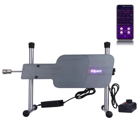 Hismith Premium Special Edition Mains Powered Sex Machine With App Control & Remote Black Hismith