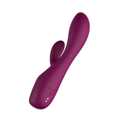 Passion Play USB Rechargeable Vibrator With LED Screen 19.2 cm Secondary image