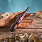 Gender X INTO THE DEEP USB Rechargeable Tentacle Fantasy Massage Wand Purple 21.7cm Gender X