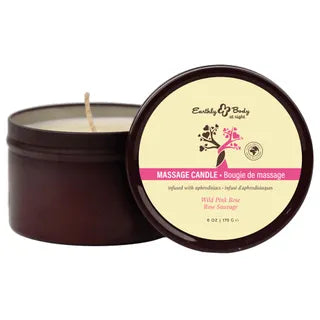 Eartthly Body Aphrodisiac Massage Candle Sea Jasmine 170g Secondary image