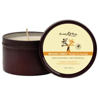 Eartthly Body Aphrodisiac Massage Candle Sea Jasmine 170g Eartthly Body