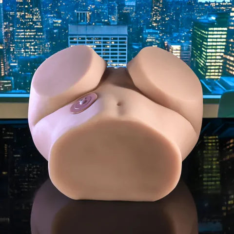 Zero Tolerance LETS GET READY TO RUMBLE USB Rechargeable Vibrating Doggy Style Torso Masturbator Flesh Zero Tolerance