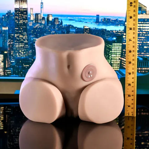 Zero Tolerance LETS GET READY TO RUMBLE USB Rechargeable Vibrating Doggy Style Torso Masturbator Flesh Zero Tolerance