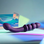Playboy Pleasure THE SEEKER USB Rechargeable Double Ended Vibrator Purple 20.3cm Playboy Pleasure
