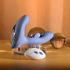 Gender X FLAPJACK USB Rechargeable Flapping Vibrator With Remote Control Blue Gender X