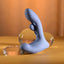 Gender X FLAPJACK USB Rechargeable Flapping Vibrator With Remote Control Blue Gender X