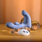 Gender X FLAPJACK USB Rechargeable Flapping Vibrator With Remote Control Blue Gender X