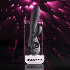 Evolved BLACK MAGIC USB Rechargeable Rabbit Vibrator With LED Screen 20cm Evolved