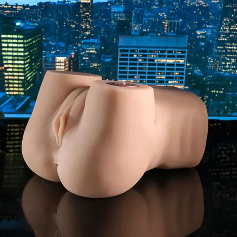 Zero Tolerance ROCK MY WORLD USB Rechargeable Doggy Style Thrusting Mini Torso Masturbator Flesh Zero Tolerance