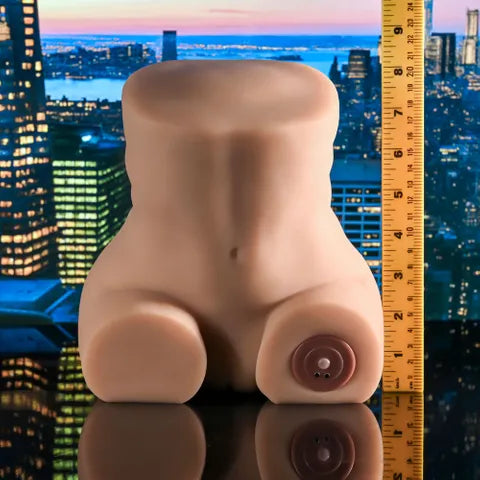 Zero Tolerance ROCK MY WORLD USB Rechargeable Doggy Style Thrusting Mini Torso Masturbator Flesh Zero Tolerance