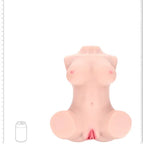 Shots Toys XKIN Bodyforms Ava Monroe Lifelike Torso Masturbator With Interchargeable Vagina Sleeves Flesh Shots Toys