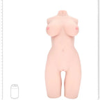 Shots Toys XKIN Bodyforms Lyla Rose Torso Masturbator Flesh Shots Toys