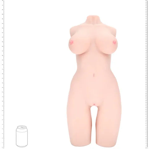 Shots Toys XKIN Bodyforms Lyla Rose Torso Masturbator Flesh Shots Toys