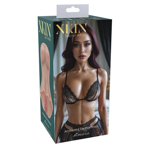 Shots Toys XKIN Secret Affairs Amara Vagina Stroker Tan 15cm Shots Toys