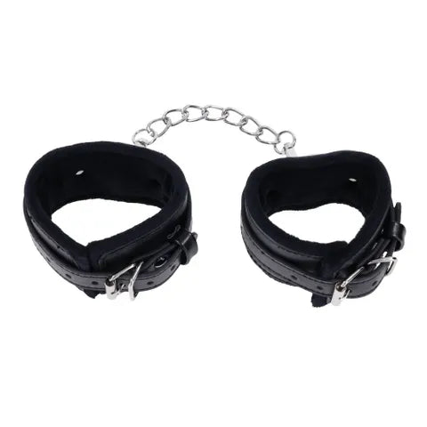 Sportsheets S&M Shadow Handcuffs Black Sportsheets