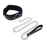Sportsheets S&M Shadow Collar & Leash Black Sportsheets