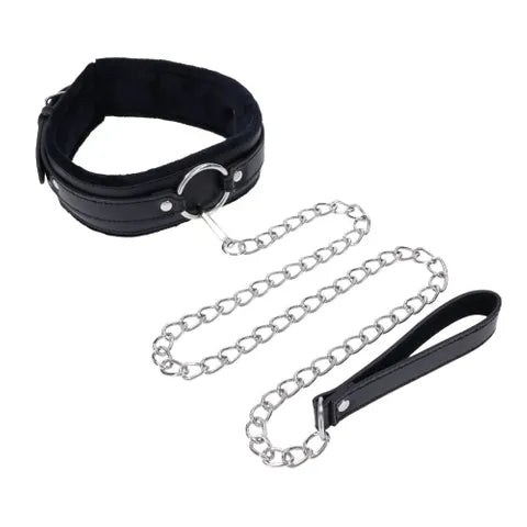 Sportsheets S&M Shadow Collar & Leash Black Sportsheets
