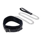 Sportsheets S&M Shadow Collar & Leash Black Sportsheets