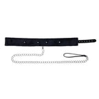 Sportsheets S&M Shadow Collar & Leash Black Sportsheets