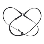 Sportsheets S&M Shadow Body Harness Black Sportsheets